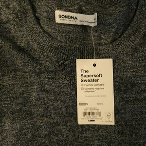 Sonoma Blue Knit Sweater